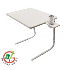 Portable Table with Glass Holder Table Mate IV